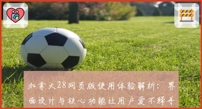 加拿大28网页版使用体验解析:界面设计与核心功能让用户爱不释手